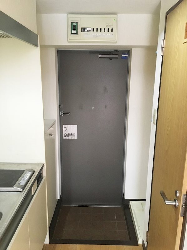 菱和パレス大森山王 玄関
