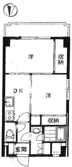 プライム目黒 間取り図