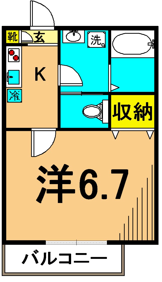 ドミールM・C  間取り図