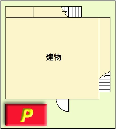 戸田駐車場 P号室 間取り