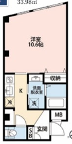 フォーラム大森北 104号室 間取り