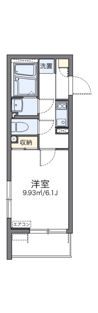 レオネクストＥＴ大森 303号室 間取り