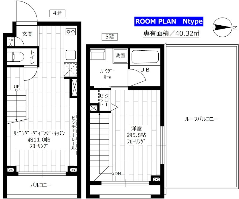 ステージファースト西大井一番館 406号室 間取り