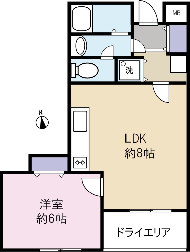 エリュシオン光和 間取り図