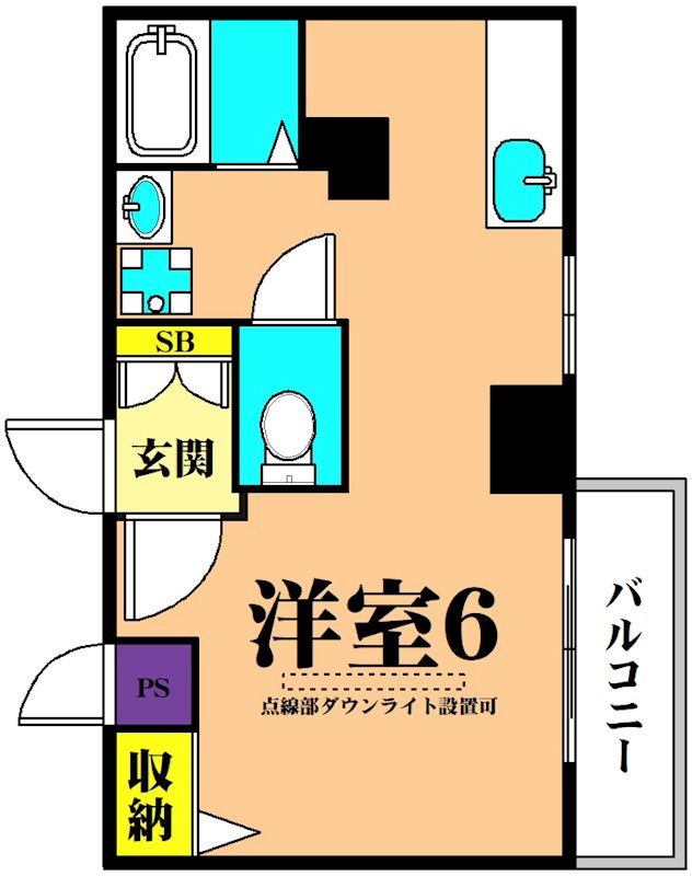 第一新世界ビル 間取り図