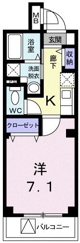メゾン三光Ⅰ 305号室 間取り