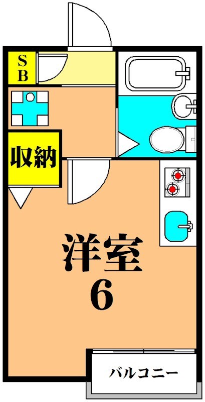 グランディール品川  間取り図