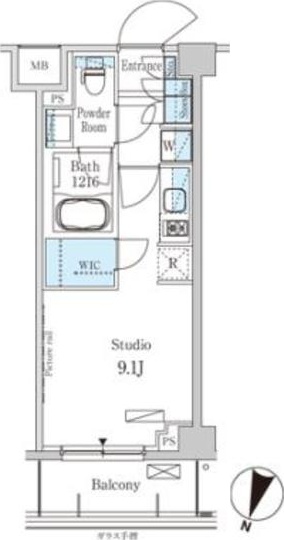 パークアクシス馬込レジデンス 間取り図