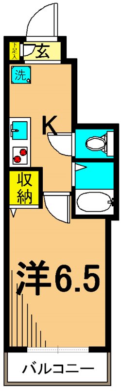 グリーンヒルズ東大井  間取り図