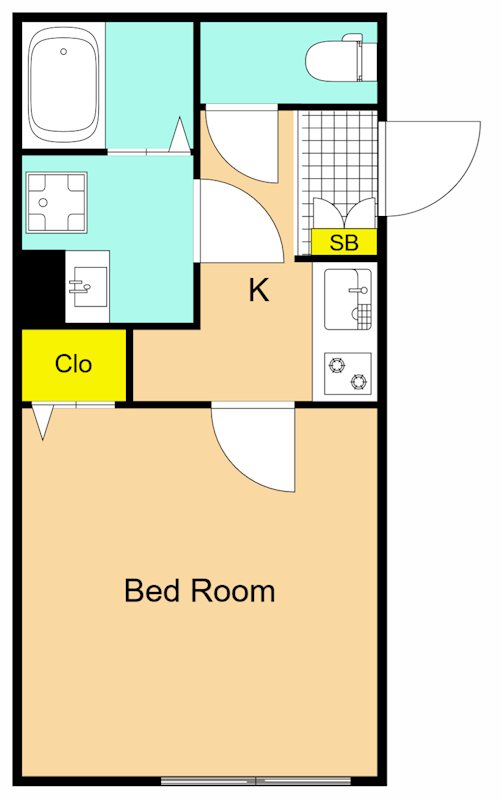 レクス大崎 間取り図