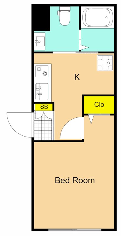 レクス大崎 303号室 間取り