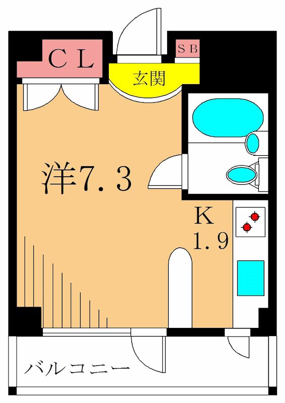 ジェイパーク山王 間取り図