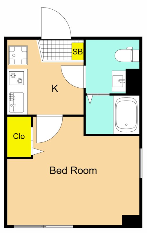 レクス大崎 間取り図