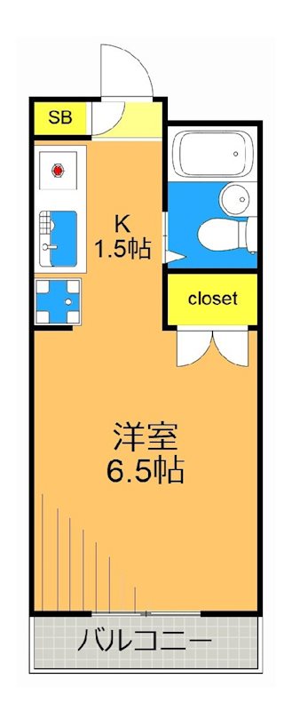 グリーンテラス木の芽坂   間取り図