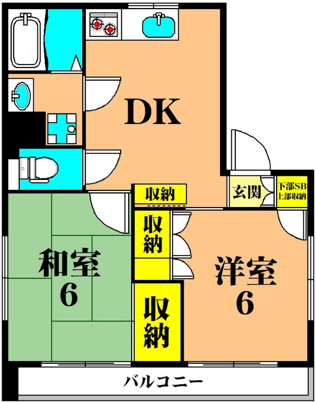 土屋ビル 間取り図