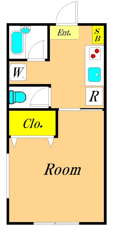 イケダハイツ 間取り図