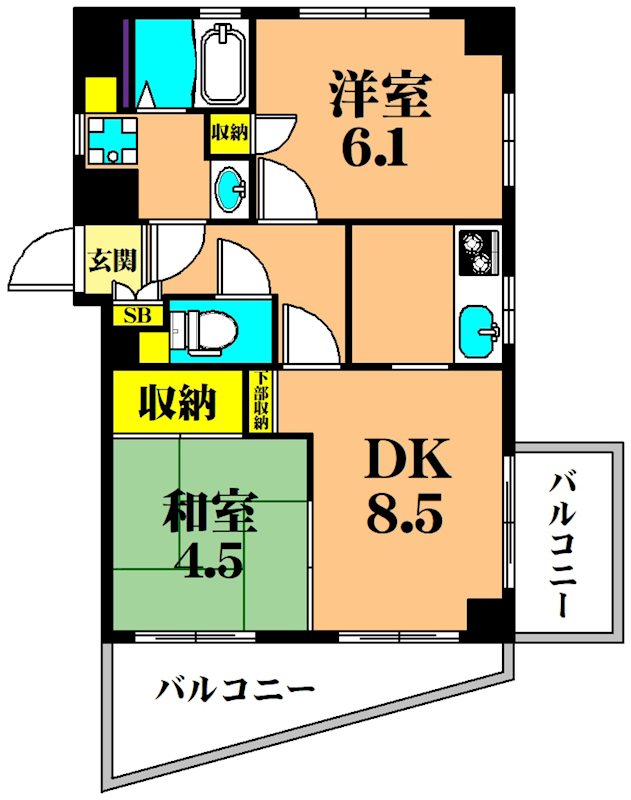 田中ビル 間取り図
