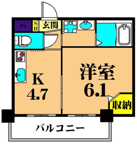 クリアメルベーユ 間取り図