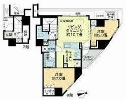 オープンレジデンシア品川中延ステーションフロント 間取り図