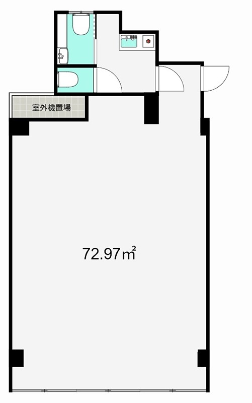 パークウインビル 601号室 間取り