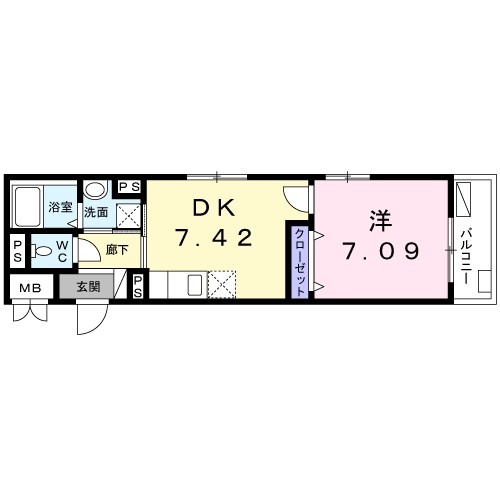 トゥーレン　コティ 間取り図