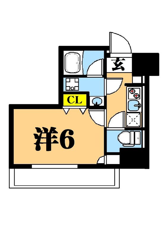 BluRock東品川 間取り図