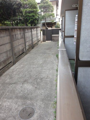 ドミール奥沢 ベランダ