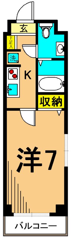 ラグジュアリーアパートメント品川シーサイド 間取り図