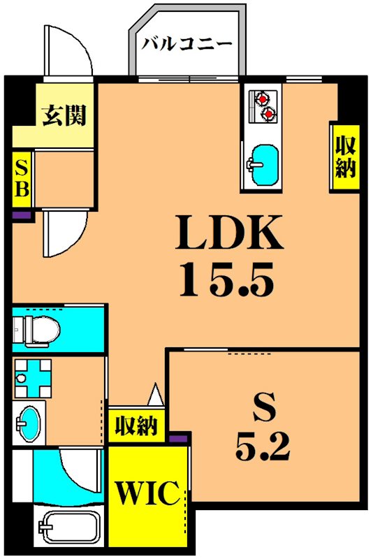 パレスフロラシオン 間取り図