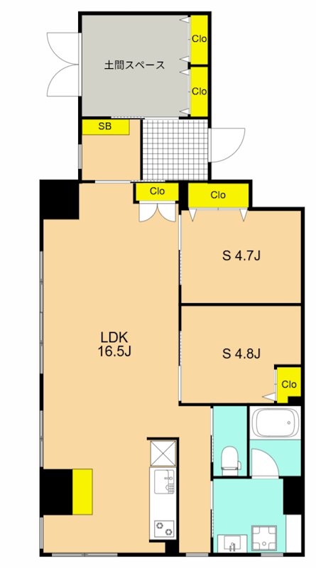 パレスフロラシオン 間取り図