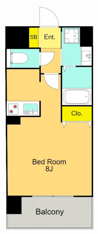コスモシティ大森 間取り図