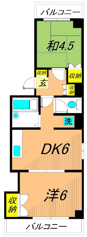 エポック玉木 間取り図