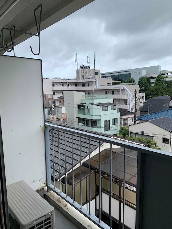二葉ハイツ ベランダ
