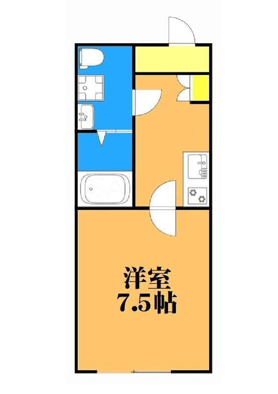 アルティザ西大井ソノリテ 間取り図
