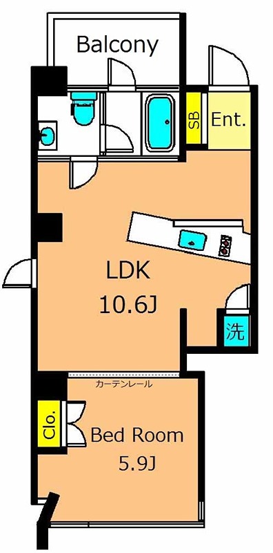 目黒リゾート 間取り図