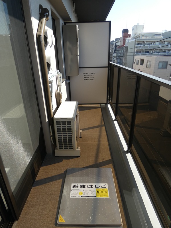 ＲＪＲプレシア大森北  ベランダ