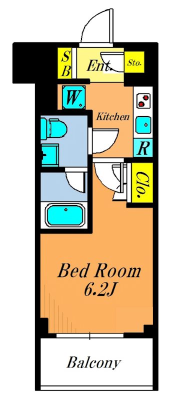 プライマル大森 間取り図