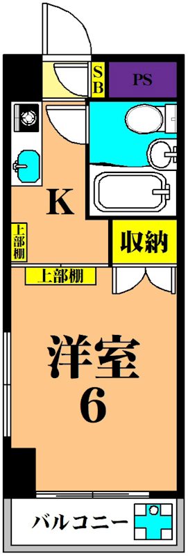 ハイタウン大森No.3 間取り図