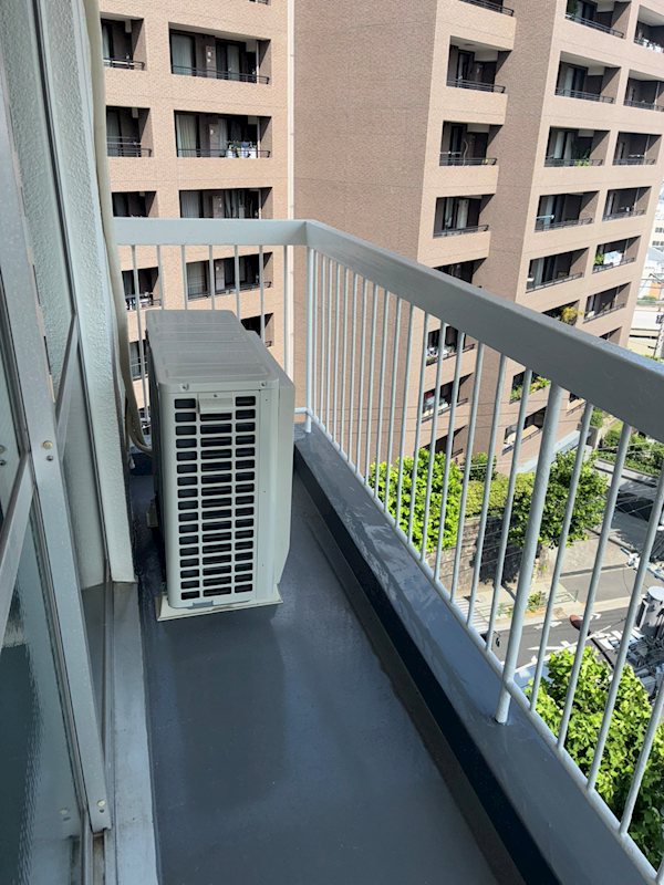 高輪ハイツ ベランダ