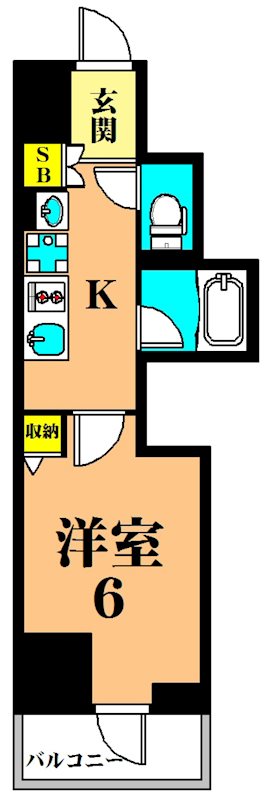 Log品川サンズ  間取り図