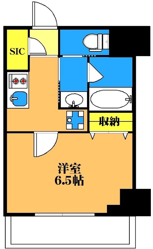 ザ・パークメゾン東大井 505号室 間取り