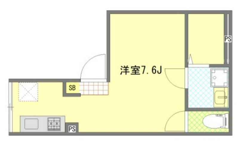 アピチェ大森 204号室 間取り