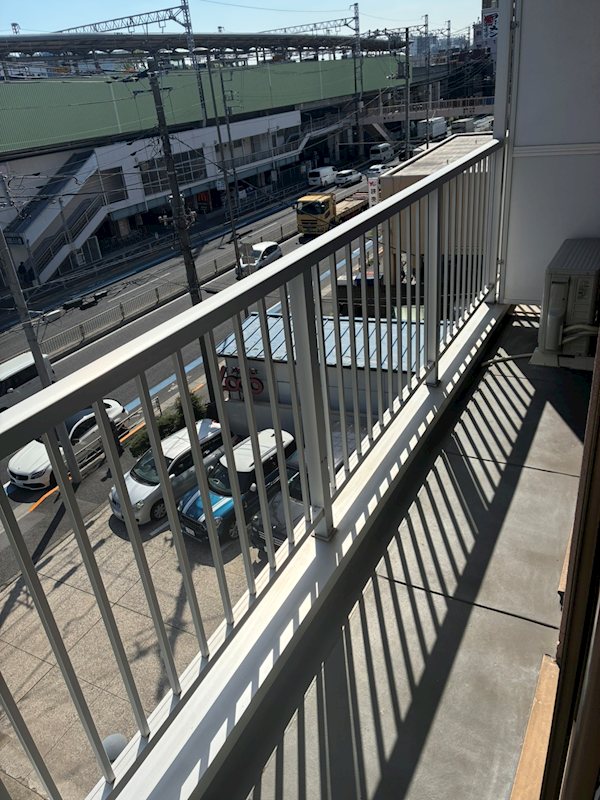 五幸ハイツ ベランダ