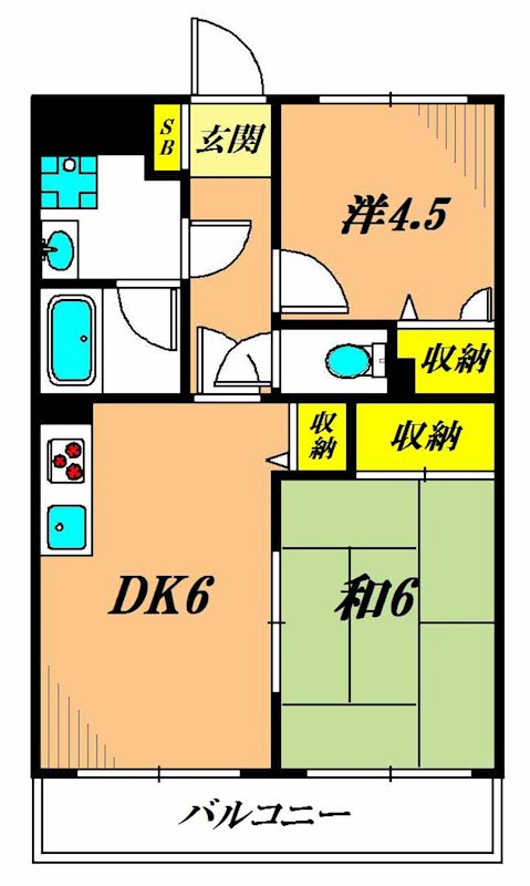 アンシャンテ大森 202号室 間取り