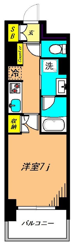 ＭＦＰＲコート武蔵小山 間取り図