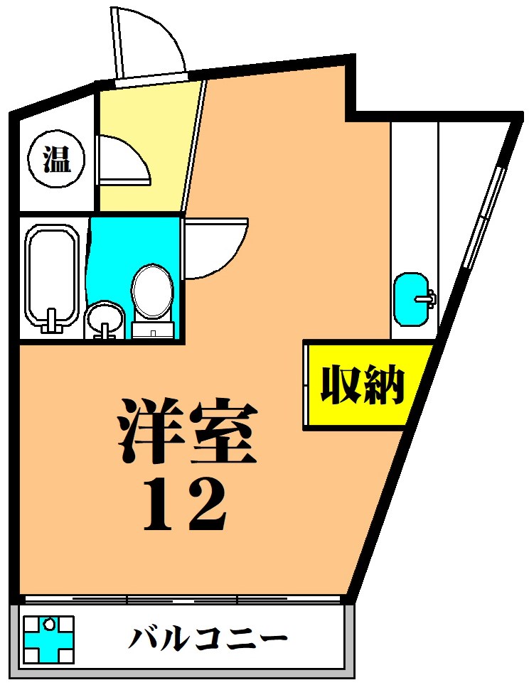 フジハイツ 103号室 間取り