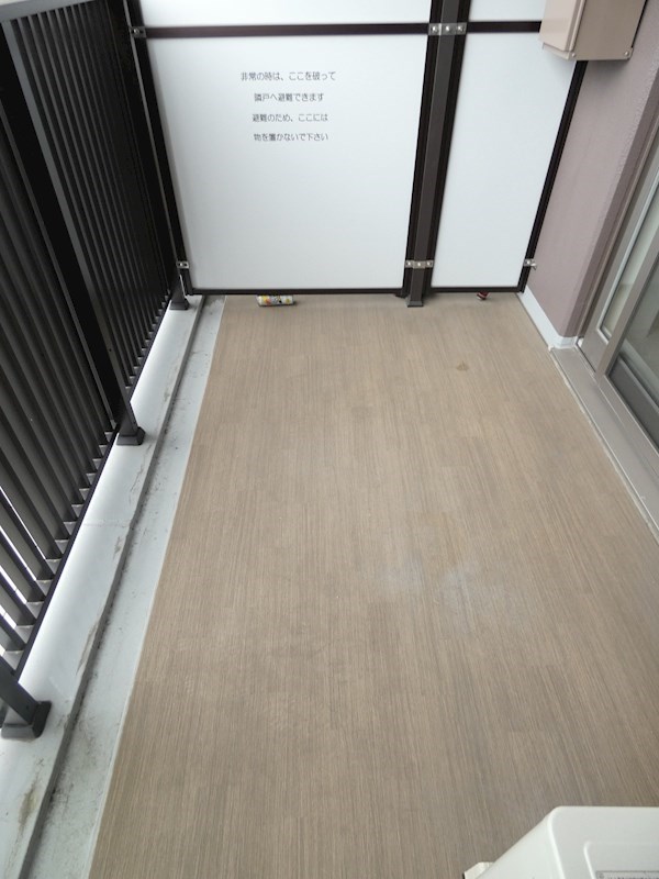 レジディア品川シーサイド  ベランダ