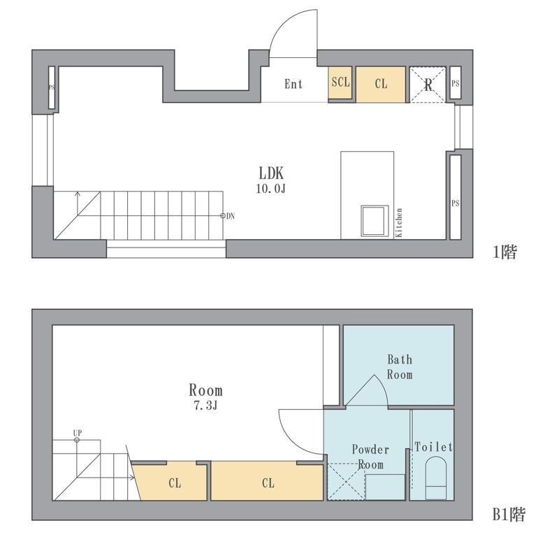 LEGALAND西五反田 間取り図