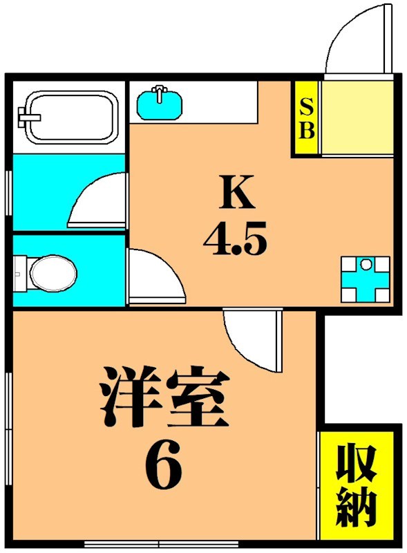 パルシークⅢ 間取り図