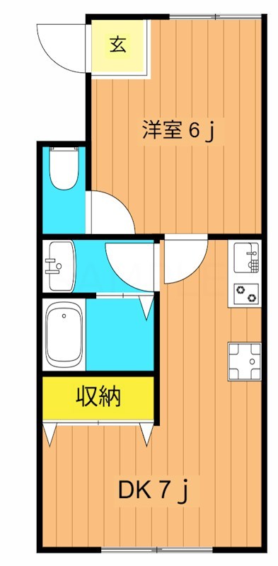 ウイング古屋Ⅱ  間取り図